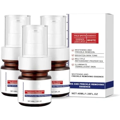 Bild av Whitening and Freckle Removing Essence, Anti Spot Serum for Face, Vitamin C Dark Correcting Blemish Serum, Magic Cream (3 PCS)