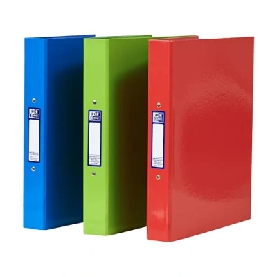 Bild av Elba 400141551 Ringpärm, Röd/Grön/Blå, A4, Paket Med 3