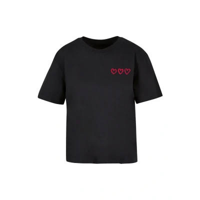 Bild av Mister Tee Three IN A ROW Tshirt med print, Storlek: XXL, Black