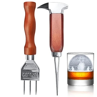 Bild av Bars Ice Pick, Restauranger Wood Handle Robust for Tool
