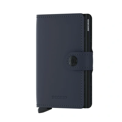 Bild av Secrid Miniwallet Matte Nightblue Gratis gravyr