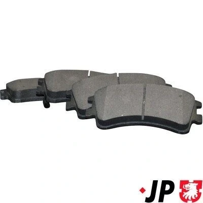 Bild av JP GROUP 3863601210 Jeu de plaquettes frein Essieu avant avec indicateur d&#039;usure MAZDA: 6 Berline, 5 portes, Break