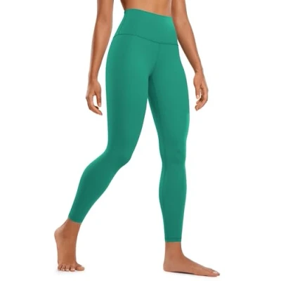 Bild av CRZ YOGA Butterluxe Lounge Legging med hög midja 25&quot; Träningsleggings för kvinnor Smörmjuka yogabyxor Cascadia Grön S