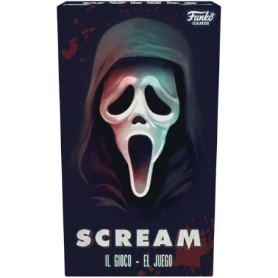 Bild av Funko Games Scream the Game Kooperativt brädspel för vuxna och barn från 13 år. Alla mot Ghost Face®. Uppslukande upplevelse med app 20 min 3 8 spelare