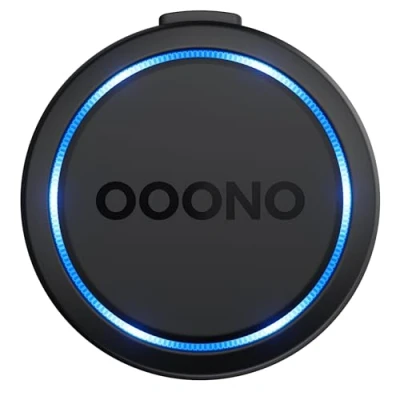 Bild av ooono CO Driver NO2 optimerad förarassistent för bilen varnar kameror och farliga ställen uppladdningsbar LED skärm kompatibel med CarPlay Android Auto