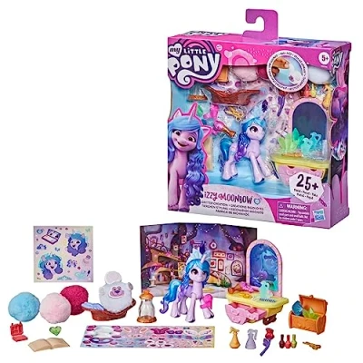 Bild av My Little Pony Izzy Moonbow F2935 Lekset, Flerfärgad, 25 delar