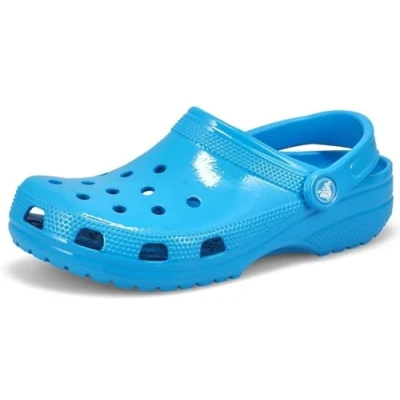 Bild av Crocs Classic Clogs (Best Sellers) unisex vuxen Träskor, Neon HL (Ocean), 41/42 EU