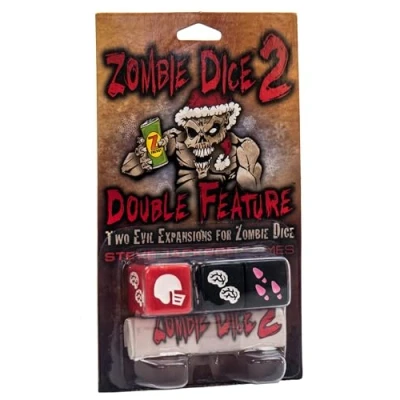 Bild av Steve Jackson Games Zombie Dice 2: Double Feature The Hilarious Fast Paced Expansion for 2 or More Players Ages 10 and Up English