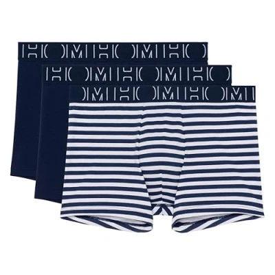 Bild av HOM Christofer 2 PACK Underkläder, Storlek: Large, navy print