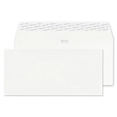 Bild av Blake Creative Colour 25250 färgade kuvert självhäftande lim isvit DL+ 114 x 229 mm 120 g/m² 25 stycken