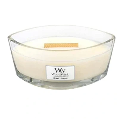 Bild av WoodWick Scented Candle Ellipse Island Coconut 9 cm / 19