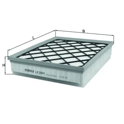 Bild av Luftfilter KNECHT LX 2641