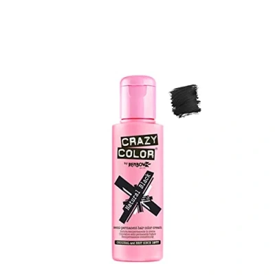Bild av Crazy Color hårfärg kräm nummer 32, naturlig svart 100 ml