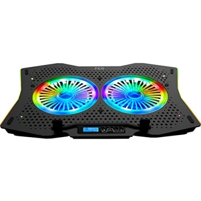 Bild av NCA INC 607GMS bärbar dator/PS/Xbox cooling pad Dark Mode 17&quot; (10 18 tum)