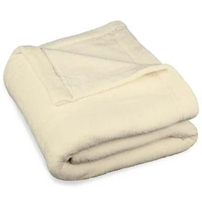 Bild av CelinaTex Montreal gosig filt mikrofiberfilt korallfleece XXL 220 x 240 cm gräddvit