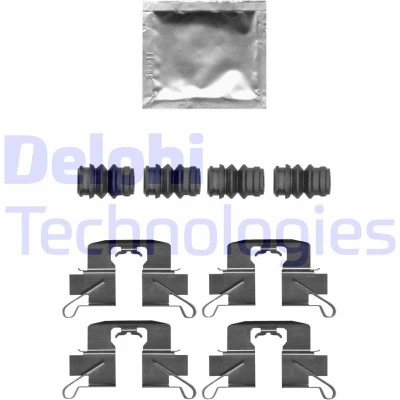 Bild av Tillbehörssats, skivbromsbelägg DELPHI LX0696