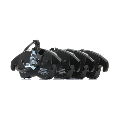 Bild av VALEO 302496 Jeu de plaquettes frein Essieu avant contact signal d&#039;usure inclus avec tôle anti bruit AUDI: Q5, A7 Sportback, A6 C7 Berline