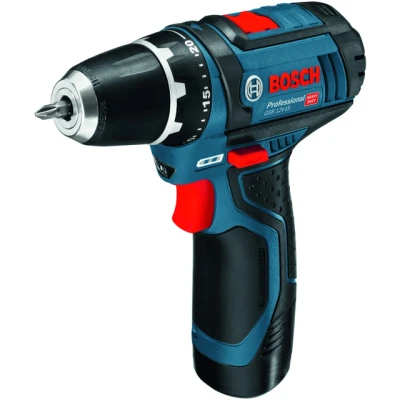 Bild av bosch Professional Blue 12v cordless drill driver gsr 15 w/2x2ah cha