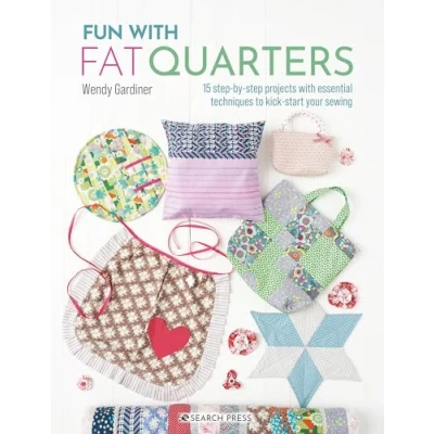 Bild av Fun with Fat Quarters: 15 Step by Projects Essential Techniques to Kick Start Your Sewing