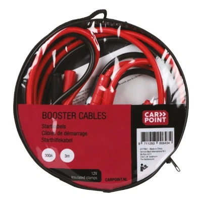 Bild av CARPOINT 0177661 Câbles de démarrage avec étui, diode protectrice 300 3 12