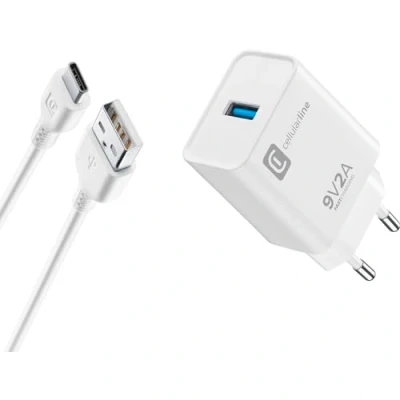Bild av CELLULAR USB C Charger Kit QC Black