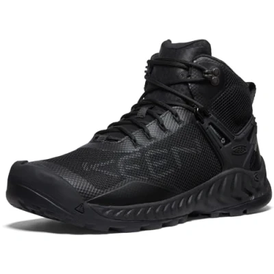 Bild av Keen NXIS EVO MID WP Promenadskor, Storlek: 41, Grey/black Textil/syntet