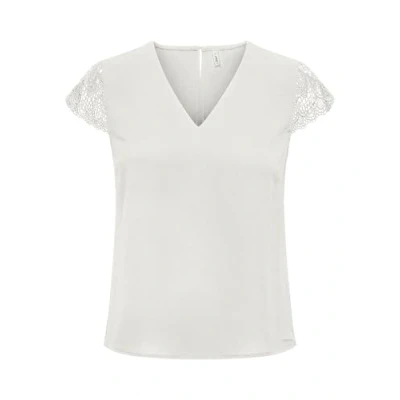 Bild av Onlelva Fr S/S spets V hals topp Cs Ptm, Molndansare, XS