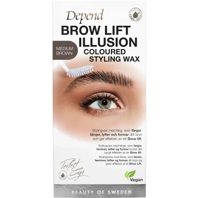 Bild av Depend PE Brow Illusion Wax M.Brown 1 st