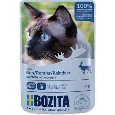 Bild av Ren i gelé för katt 12 st x 85 g