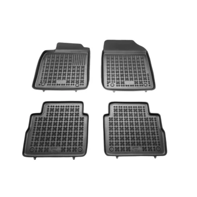 Bild av REZAW PLAST 200508 Ensemble de tapis sol Caoutchouc avant et arrière 4 noir Sur mesure OPEL: Vectra C Caravan, Signum CC