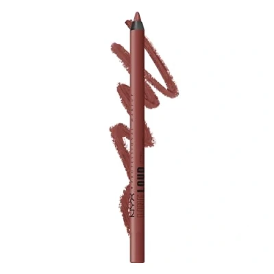 Bild av NYX Professional Makeup Lipliner, matt finish, kyss och färgfast samt torkfast, långvarig, Line Loud, 3 Too Blessed