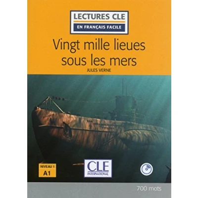 Bild av Vingt mille lieues sous les mers Niveau 1/A1 Lecture CLE en français facile Livre + CD