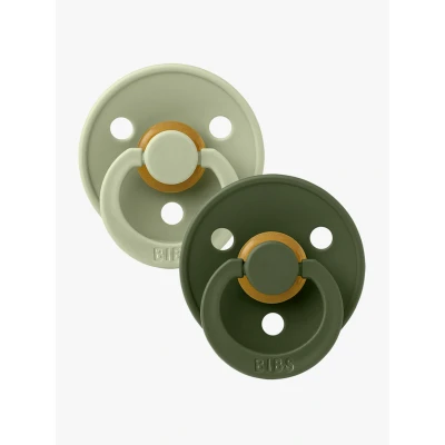 Bild av BIBS Colour Napp 2 pack Latex Stl Rund, Sage/Hunter Green
