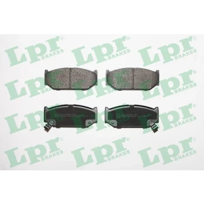 Bild av LPR 05P1594 Jeu de plaquettes frein SUZUKI: SWIFT 3, 4