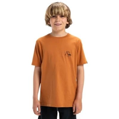 Bild av Quiksilver EVO Original TEE Unisex Tshirt med print för barn, Storlek: 140, Bran