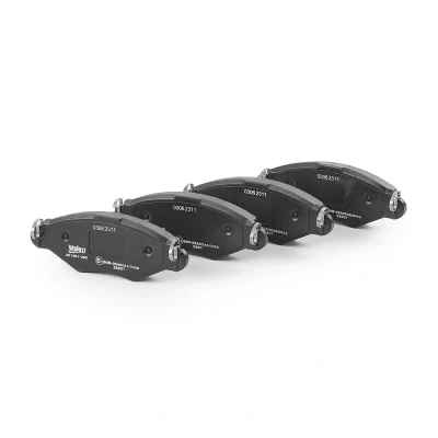 Bild av VALEO 301461 Jeu de plaquettes frein FIRST Essieu avant contact signal d&#039;usure exclu avec tôle anti bruit PEUGEOT: 206 3/5 portes, Van