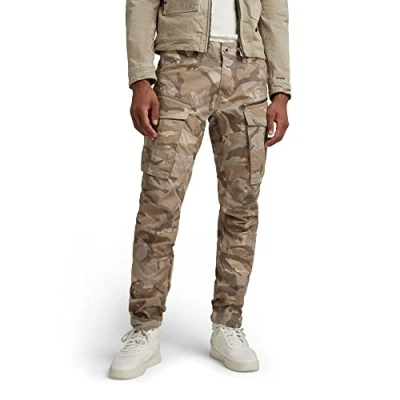 Bild av G STAR RAW Rovic Zip 3D Cargobyxor med rak avsmalnande passform för män, 34W / 32L