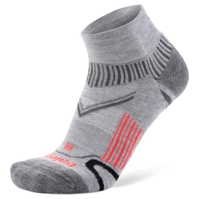 Bild av Balega Enduro Arch Support Performance Quarter Athletic Running Strumpor för män och kvinnor (1 par), mellangrå, medium