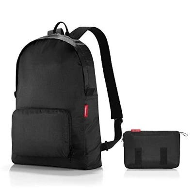 Bild av reisenthel mini maxi ryggsäck svart mått: 30 x 45 11 cm/volym: 14 l/tvättbar vid C