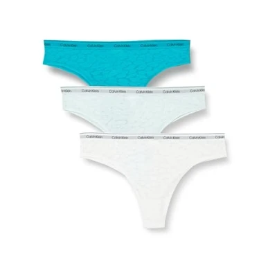 Bild av Calvin Klein Underwear Brazilian Lowrise 3 PACK String, Storlek: XS, Azalea/lychee/white