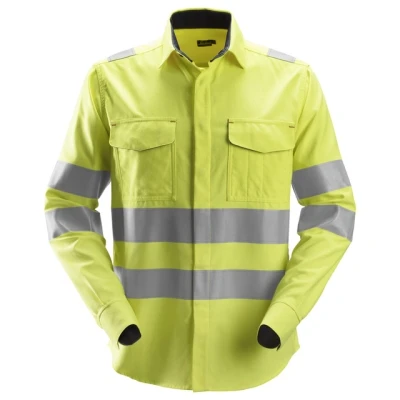 Bild av Snickers Workwear 8565 ProtecWork Svetsskjorta varsel, gul XL
