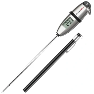 Bild av Thermopro TP02S Digital Stektermometer Köttermometer Universell Matlagningstermometer Kökstermometer Grilltermometer Med Lång Sond, För Stekning, Matlagning, Grill/Grill, Bakning, Babynäring