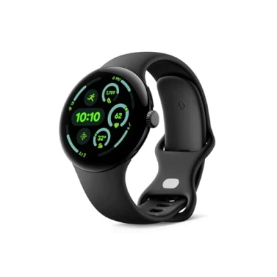 Bild av Google Pixel Watch 3 45mm Svart (Svart Rem)