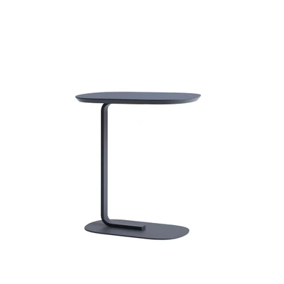 Bild av Muuto Relate sidetable Sidobord Blue Grey L: 56,2 x H: 60,5 W: 34 cm