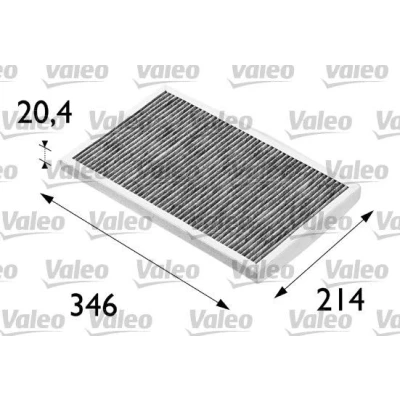 Bild av VALEO CLIMFILTER PROTECT 698684 Filtre d&#039;habitacle à charbon actif 307 194 30 AUDI: A6 C4 Avant, 100 Berline, Berline