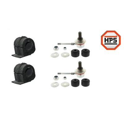 Bild av MAPCO 53786HPS Kit de réparation, suspension du stabilisateur des deux côtés l&#039;essieu avant avec bielle/barre poussée OPEL: Calibra A
