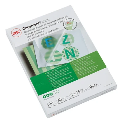 Bild av Lamineringsficka GBC A5 75 micron (100 st.)