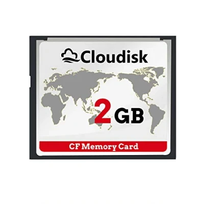 Bild av Cloudisk kompakt flashkort 2 GB CF 2.0 prestanda för vintage digitalkamera och industriutrustning (2 CompactFlash)