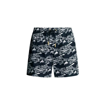 Bild av PEPE JEANS RBR ABSTRACT PRINT shorts, Blå (marinbrun), S, (marinblå), S