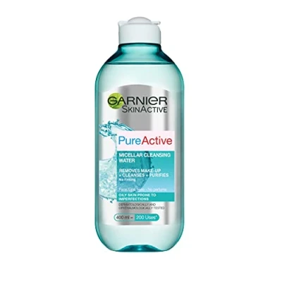 Bild av Garnier Skin aktiv ren Micellar Vatten Ansiktsrengöring Oljig hud, 400 ml